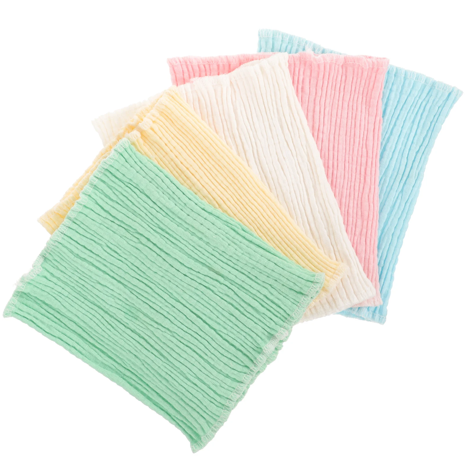 

5pcs Colorful Cotton Baby Belly Bands Navel Protector Newborn Abdomen Wrap Breathable Sweat Absorbing Safe Durable Comfortable