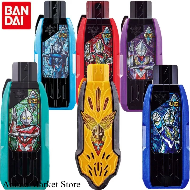 Bandai DX GUTS Sparklence Ultraman Trigger Glitter Eternity USB Hyper Key Multi Power Sky Transformer Cosplay Collectible Toy