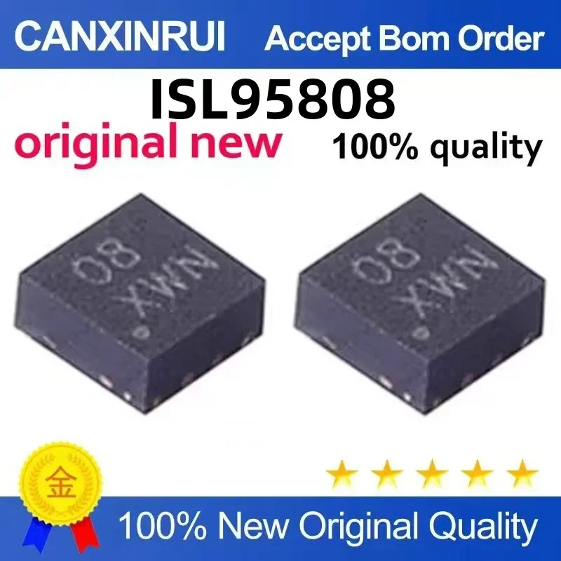 (5-100 pieces) Brand new original ISL95808HRZ-T ISL95808 silk screen 08 patch QFN8 power chip