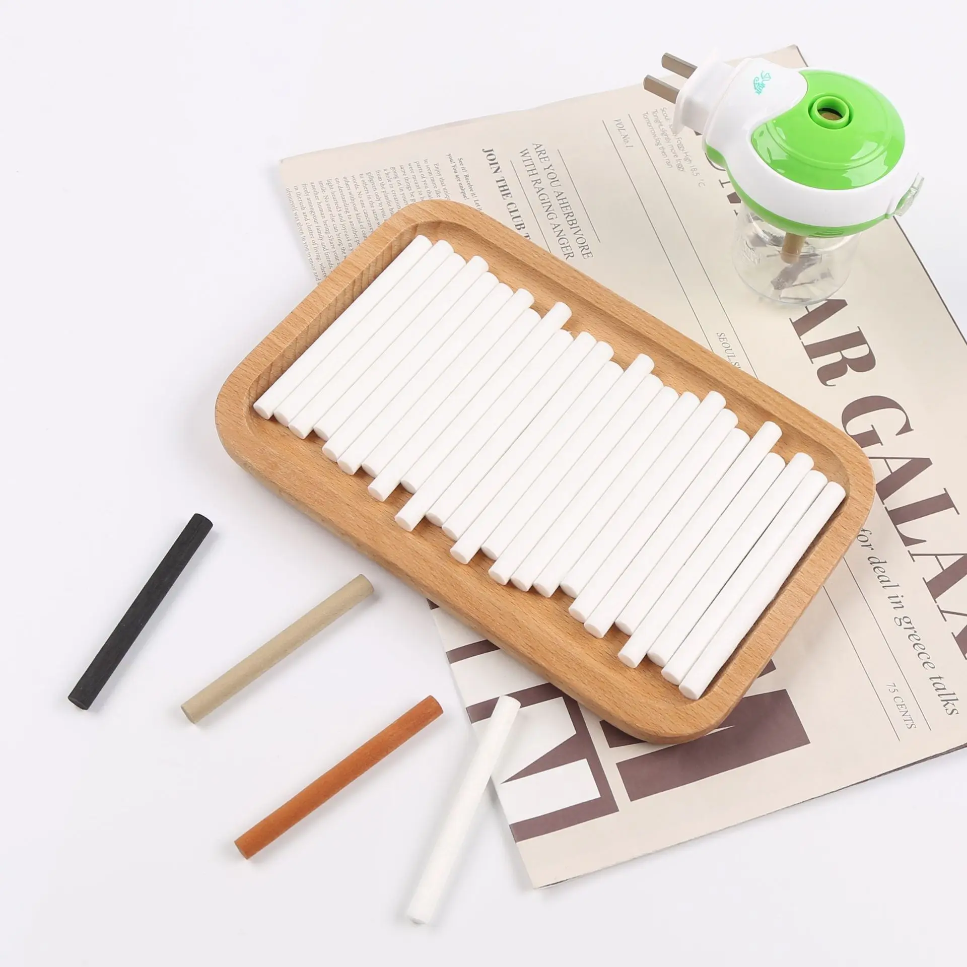 10Pcs Natural Extra Thick 12cm x 10mm Reed Diffuser Sticks - DIY Aromatherapy Refill for Humidifiers & USB Diffusers Home Decor