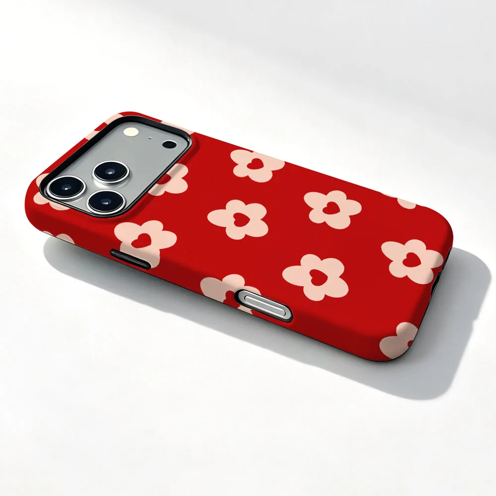 Magnetic Phone Case For Oneplus 13T 13S 13R 12 15R 15 15T 12R ACE 5 2V 3V 6 6T Pro INS Small Floral 2 in 1 Film Shell Cover view 5
