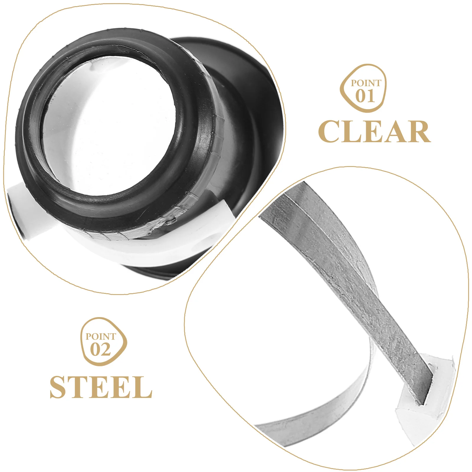 

1 set 1 Set Of Head Magnifier With 3 Lenses For Watch Repair Loupe Hands-Free Magnifying Headset Jewelry Tools Craft Work