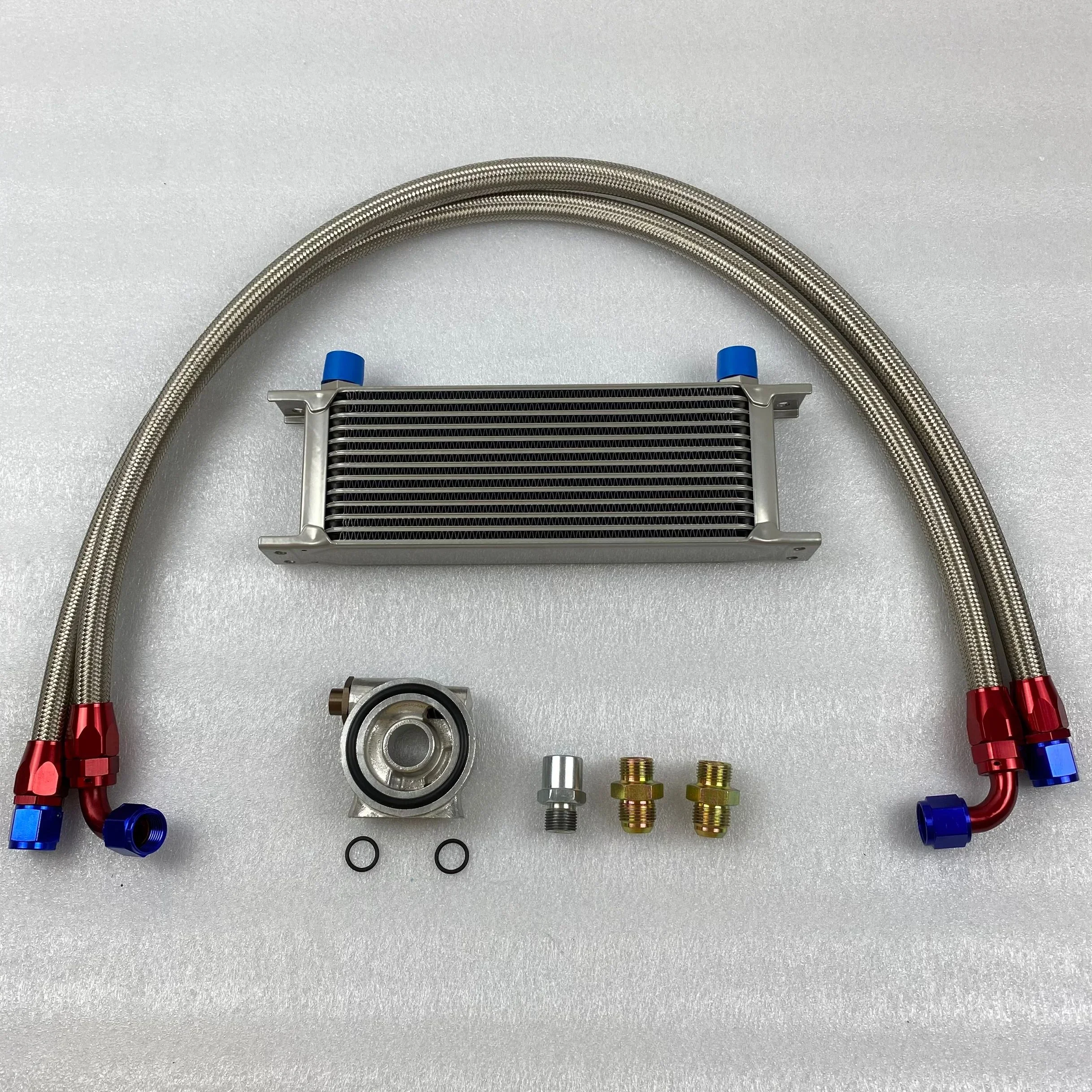 universal car tuning parts engine oil cooler radiator kit