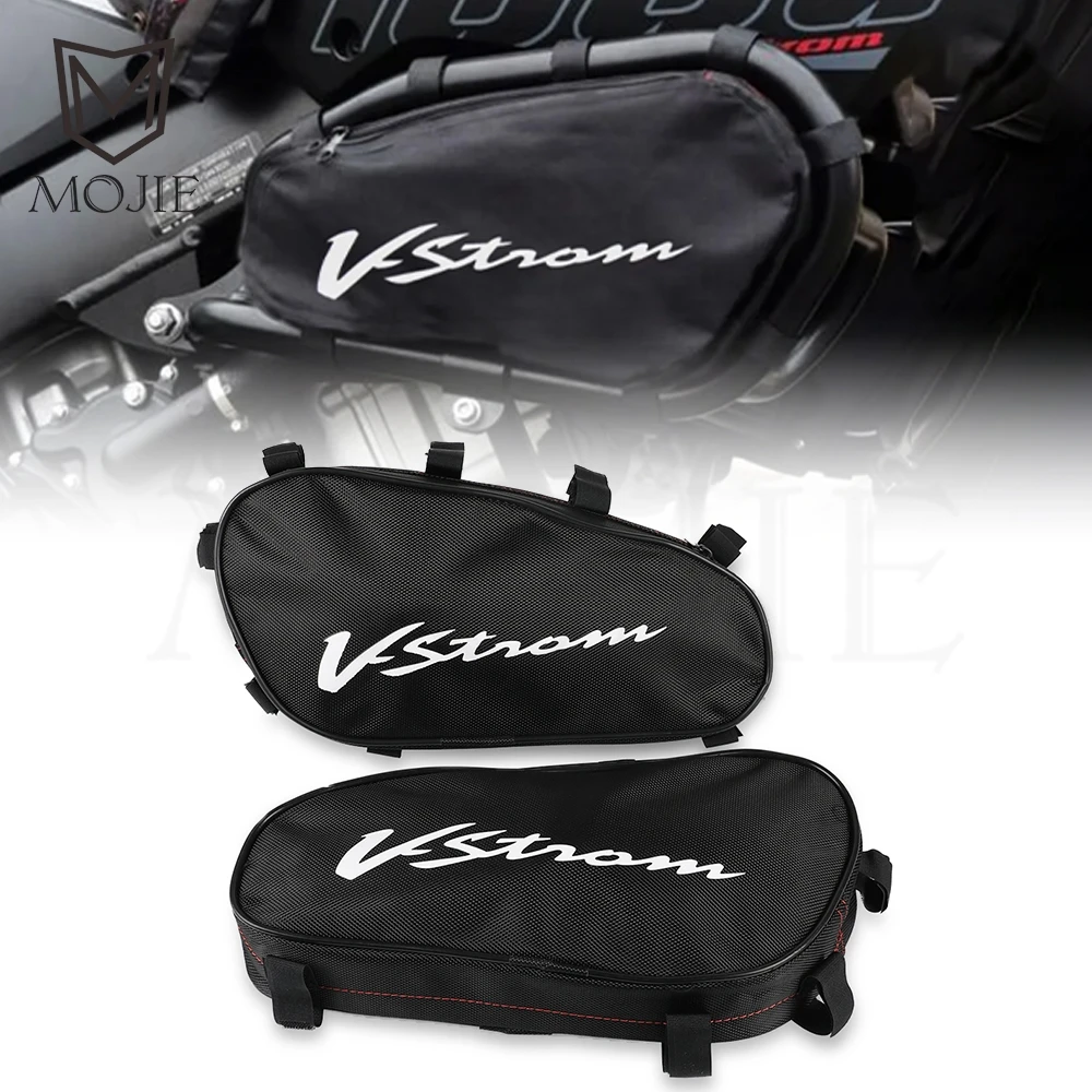 Motorcycle Frame Crash Bars Waterproof Bag Repair Tool Placement Bag For SUZUKI V-STROM DL1000 DL 1000 VSTROM1000 2014-2020 2021