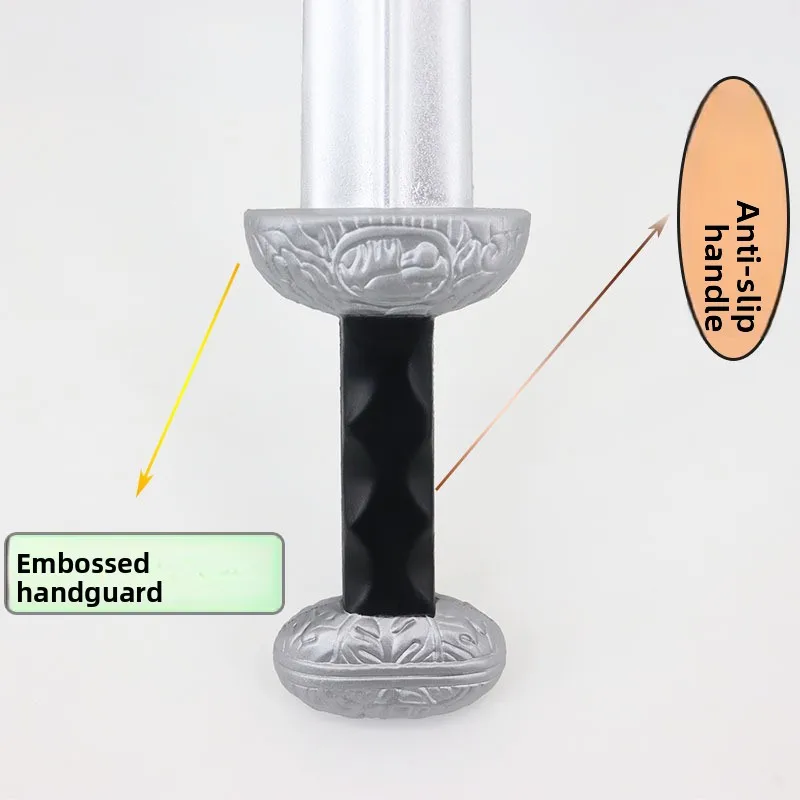 Épée en PU de Rome ancienne médiévale, 76cm/29,92 pouces, modèle de samouraï, accessoires Katana, périphériques de jeu, ornements, jouets à collectionner, cadeau d'anniversaire