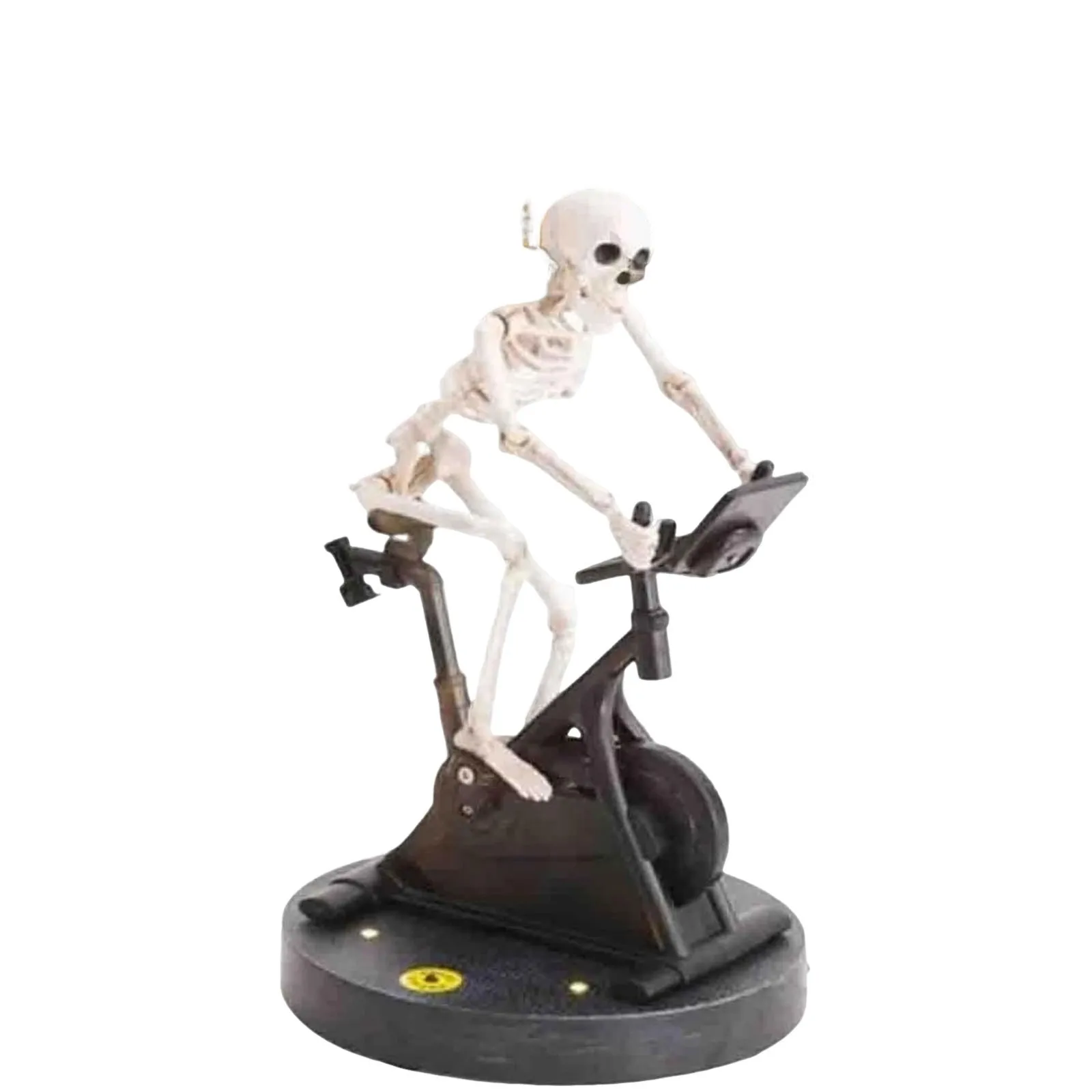 1/2/3pcs Animatronic Skeleton, Animated Skeleton Riding Bike, Funny Animatronic Skeleton, Novelty Decor Gift For Halloween