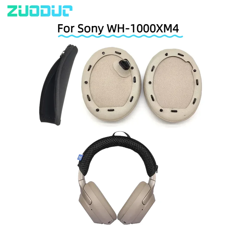 

Ear Pads Headphone for Sony WH-1000XM4 Headphone Cushion Cover, Replacement Head Band, Earmuff Repair