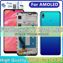 6.26''OEM Screen For Huawei Y7 2019 LCD Display Touch Screen for Huawei Y7Prime 2019 DUB-LX1 DUB-LX3 With Frame Replacement