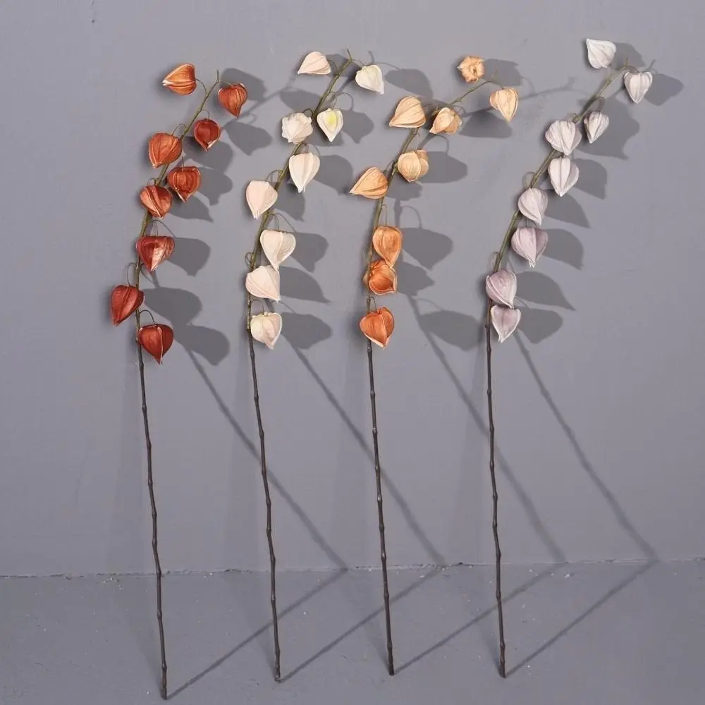 

83cm Artificial Coco Pod Branches Realistic Handmade Lantern Fruit Branch Real Touch Fake Plants Wedding Party Decor