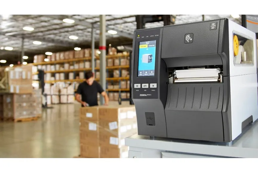 ZT411 High Performance Industrial Printer 203dpi Barcode Replacement for ZT410 in Stock