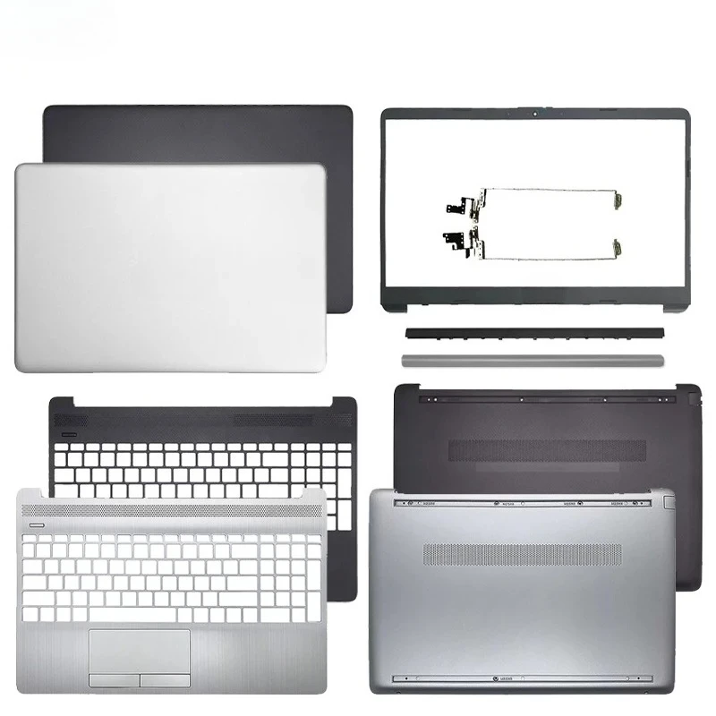 

Laptop Shell For HP 15S-DR 15S-DU 15S-GR 15-DW GW 250 G8 255 G8 LCD Top Case Bezel Cover Palmrest Upper Case Bottom Cover Hinges