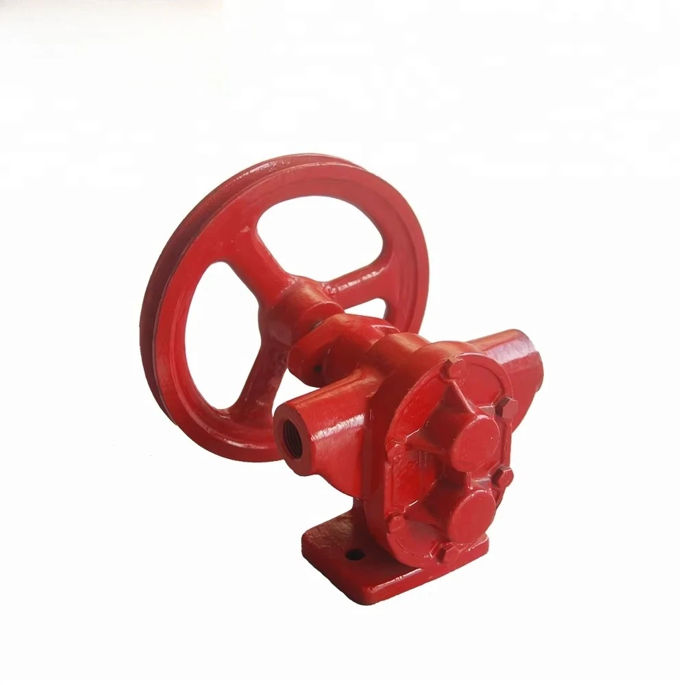 GC/GB Belt Pulley Gear Oil Pump Cast Iron Brass Electric Rotary Pump Customized OEM 1 Year Wearing Parts Standard 2 4 Bar