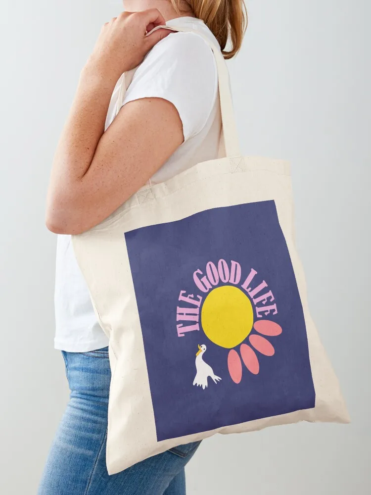 

The Good Life Tote Bag shopper bag women canvas Large bags for women Shopper reusable shopping bags