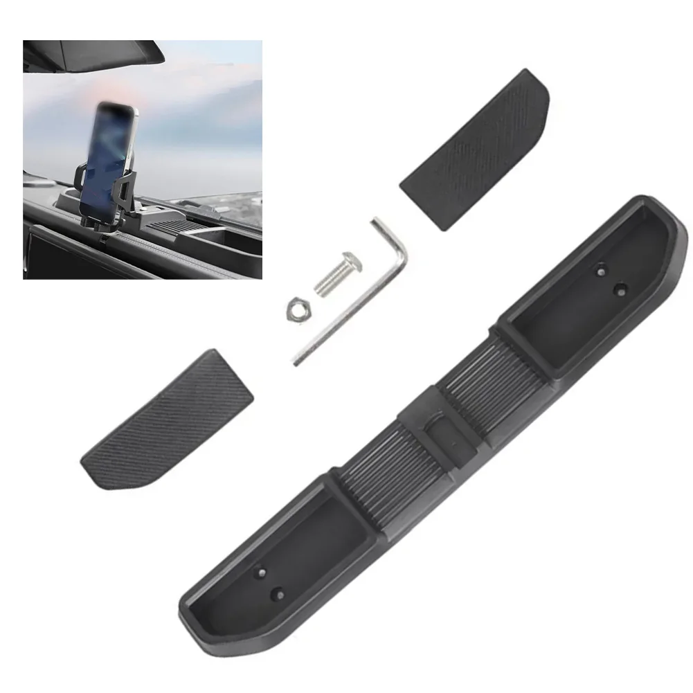 

Ящик для хранения, крепление на центральную консоль, для ежедневного использования, пластиковая конструкция, компактный органайзер, надежная поддержка навигации