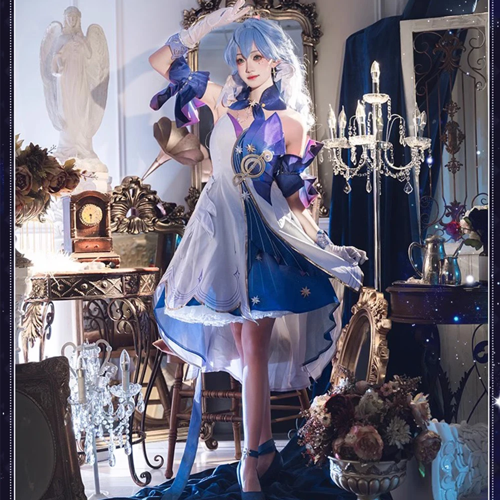 Robin Cosplay Game Honkai Star Rail Robin Roleplay Costume 3D Print Dress Unifrom Suit Women Role Play Carnival Party Clothes