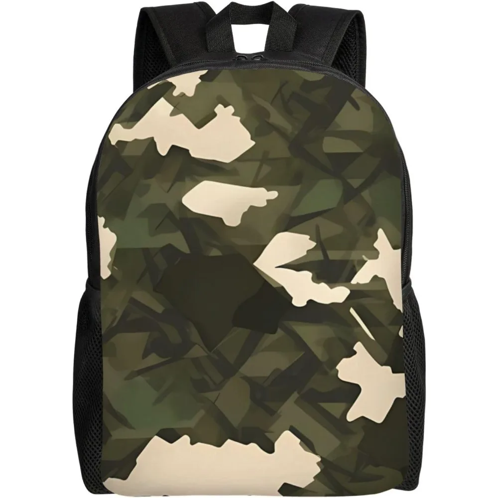 

Camouflage Cute Backpack Waterproof Lightweight Laptop Backpack Shoulder Bag Casual Daypack For Women Men