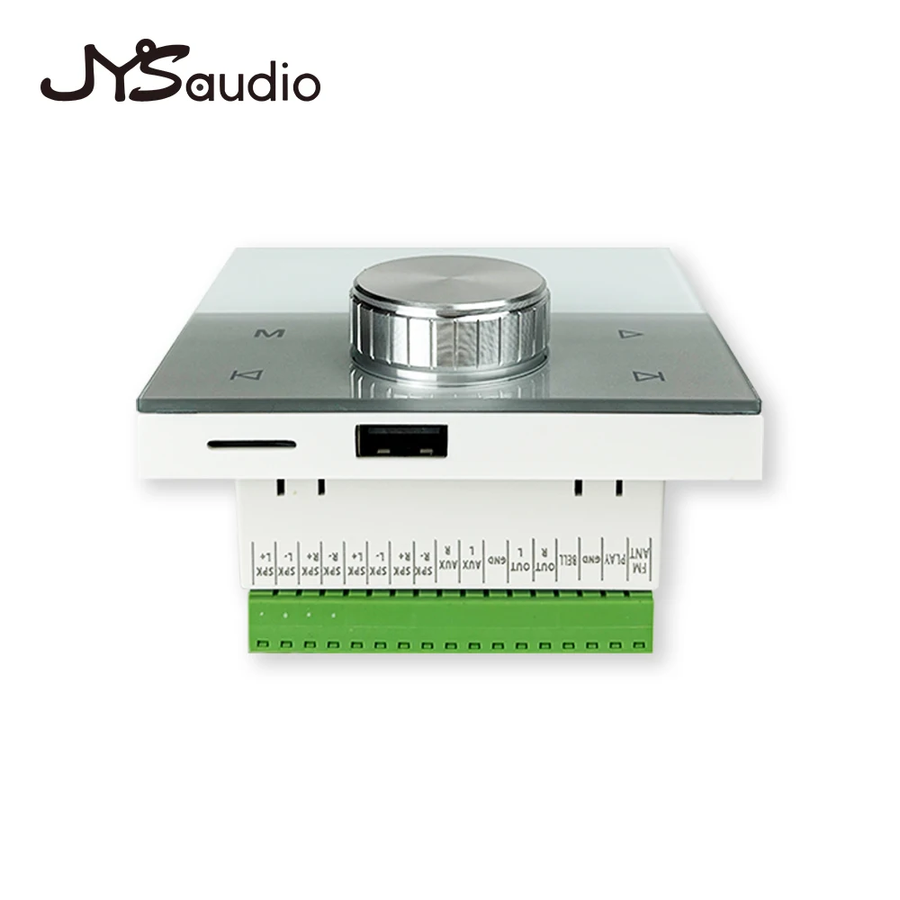 AMPLIFICADOR confiable de pared con Bluetooth, amplificador montado en la pared de Audio para el hogar, Panel de Control de sonido 86, reproductor de música de fondo de 2 canales y 4 canales