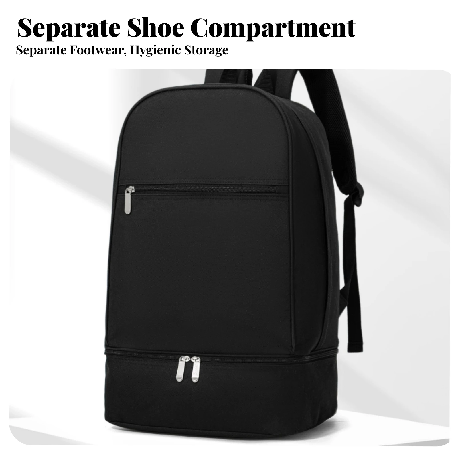 Sport Backpack Matte Gym Backpack Rucksack Solid Color for Sports