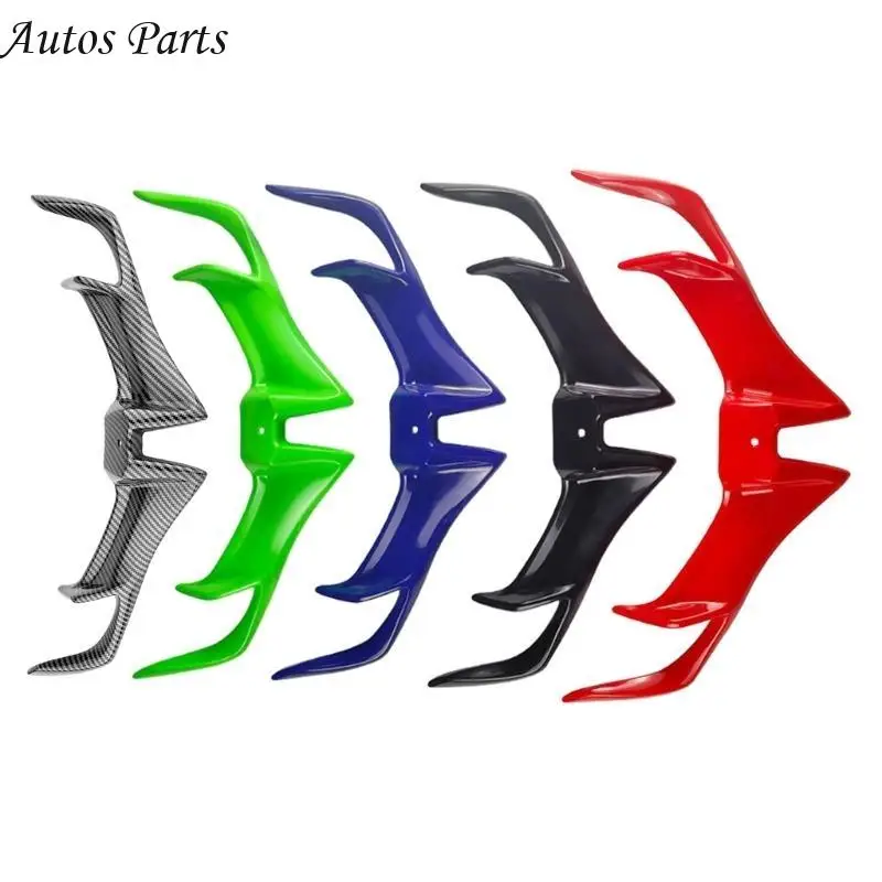 57BA Motorcycle Wing Side Spoiler Fairings Winglets Motorcycle Winglets Modification Windshield Lower Fairing