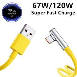 6A 120W Type C USB Super Fast Charge Cable For Xiaomi 12 13 14 15 17 Redmi Note 12T 13 14 Pro POCO X6 USB-C Data Sync Line Cord