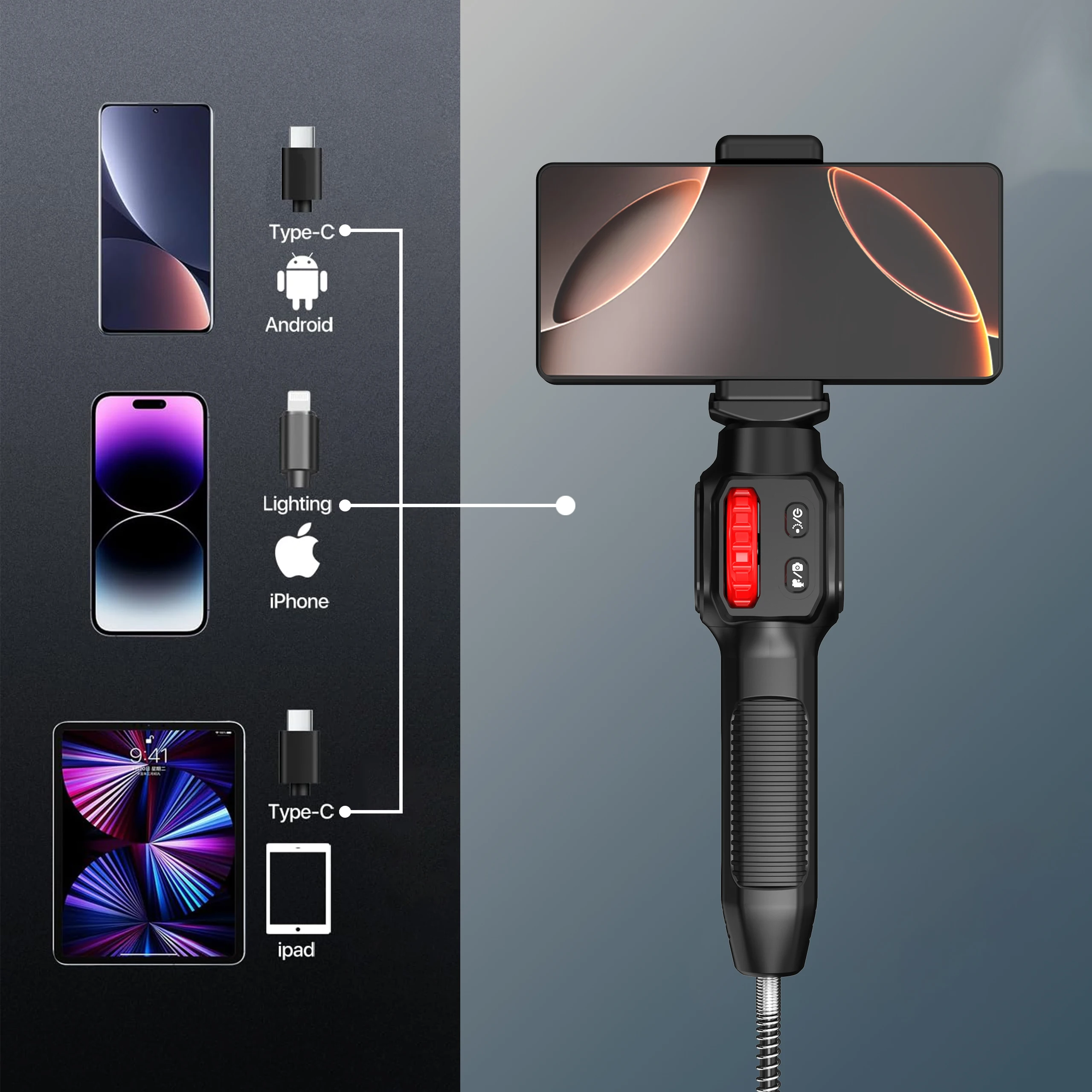 Endoskop Industri Artikulasi O - Endoscope Inspection Camera ulasan dan harga