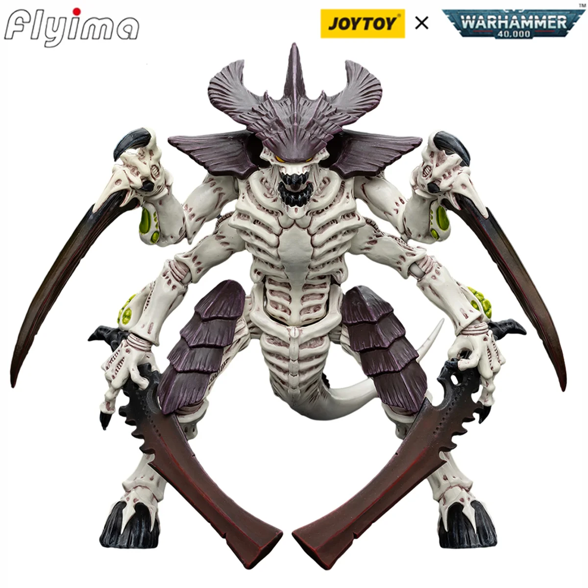 

[Pre-Order]JOYTOY Warhammer 40K 1/18 Action Figures Tyranids Hive Fleet Leviathan Tyranid Warrior with Boneswords 2 Model Toy