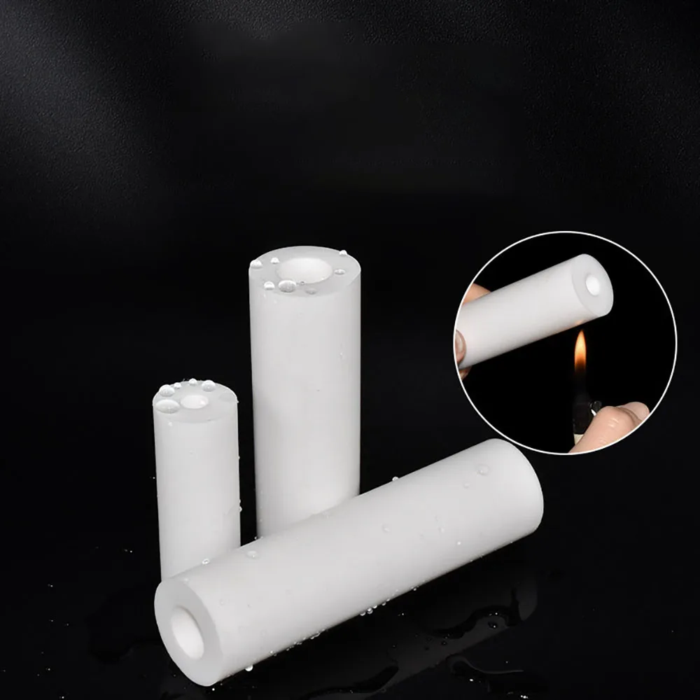 

PTFE Tube Polytetrafluoroethylene White Hollow Bar High Temperature Chemical Resistant Non Stick Industrial DIY OD 40-120mm