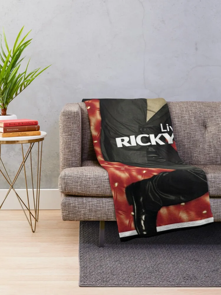 Ricky Martin livin la vida loca Throw Blanket