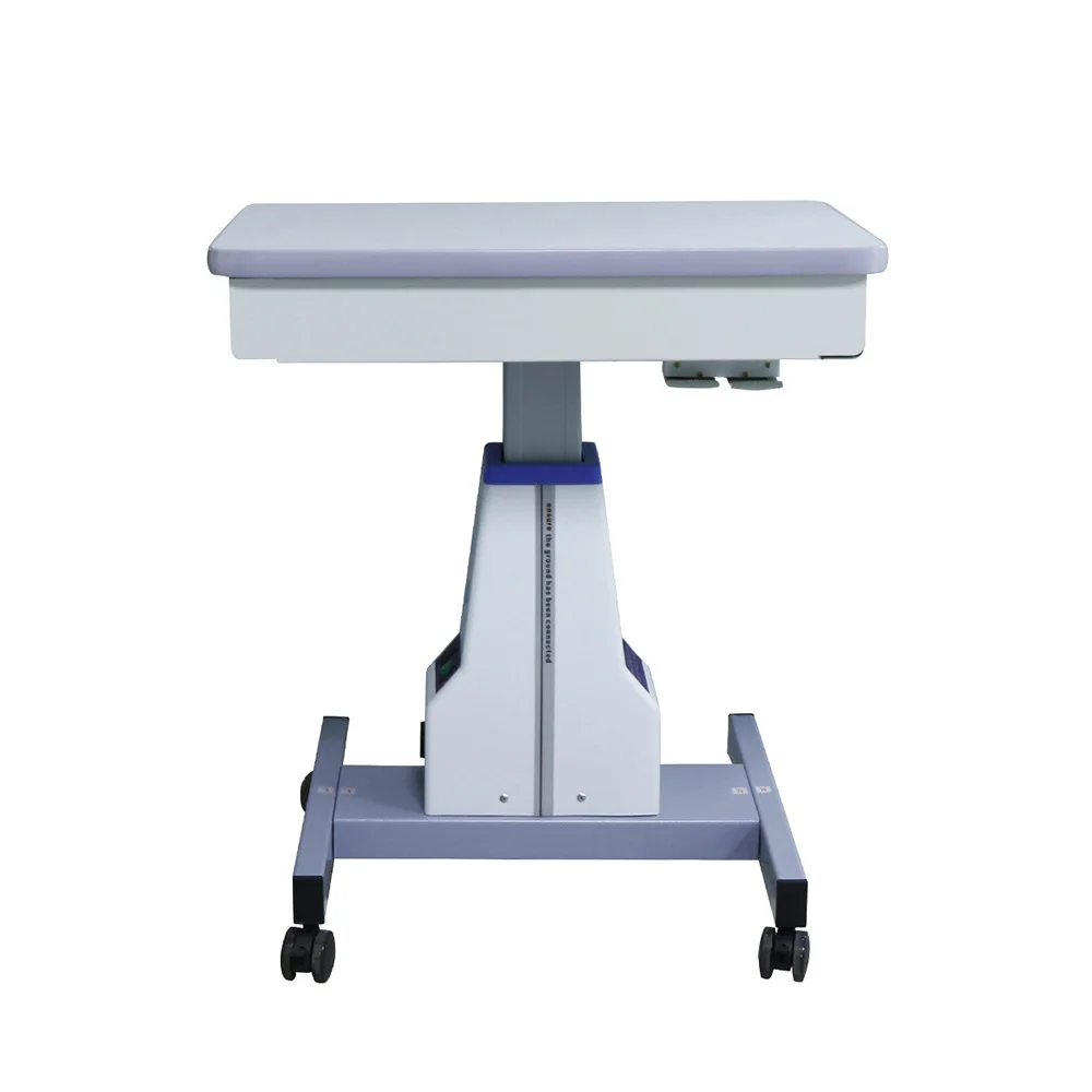 Optometry Equipment Electric Lift Table MT-3ADT Movable High Quality Caster Lift Table with Drawer