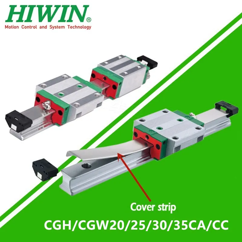 HIWIN Linear Rail Block Slider, High Dustproof, Anti Torque, CNC, CGH20CA, CGH30CA, CGH35CA, CGW20CC, CGW25CC, CGW30CC, CGW35CC