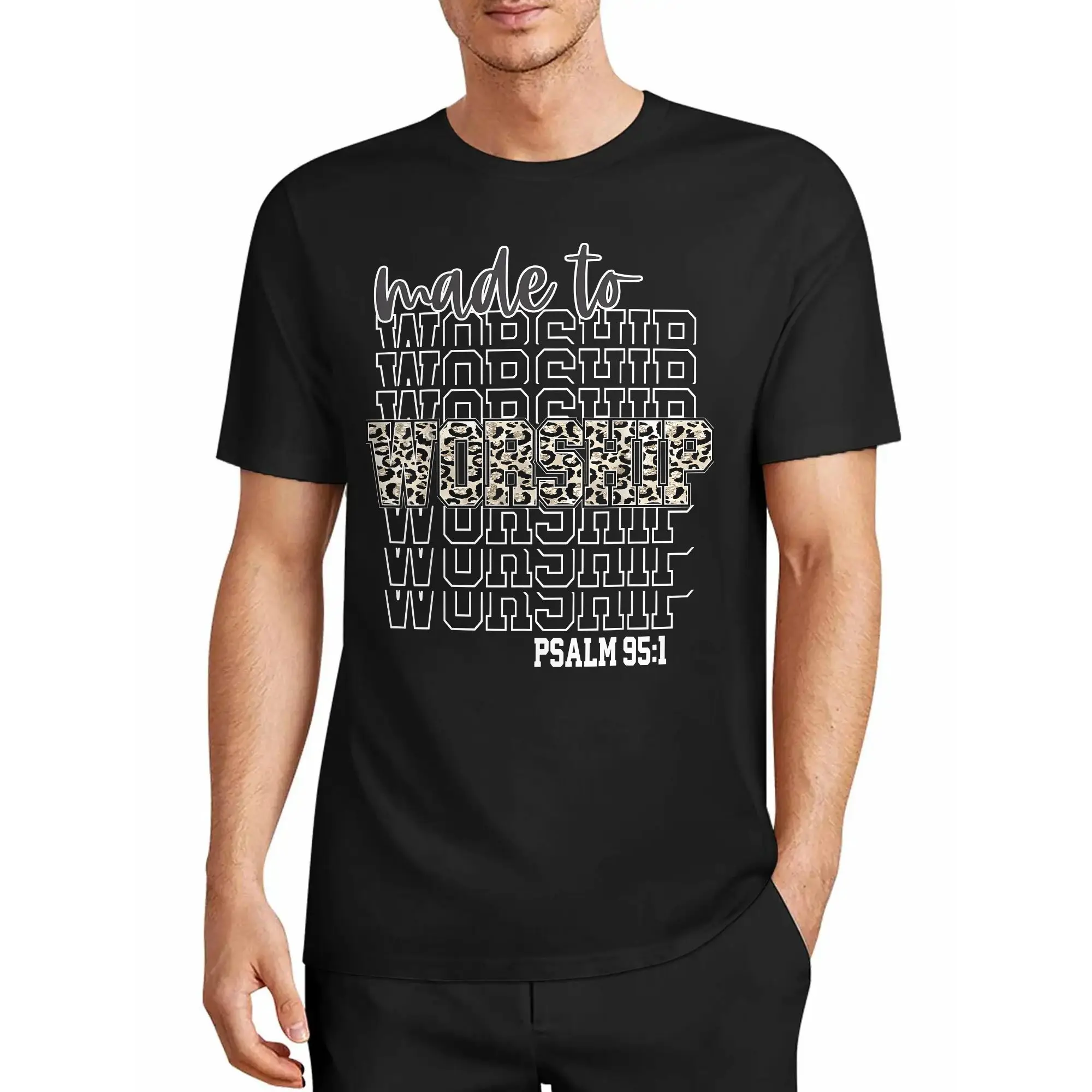 Men's T-Shirt: Casual Style with a Focus on Love, Comfortable and Well-Fitted