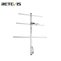 RETEVIS Ailunce AY04/1/2/3 High Gain Ham Radio Yagi Antenna SL16-K VHF/UHF Walkie Talkie Yagi–Uda Antenna Two-way Radio Repeater