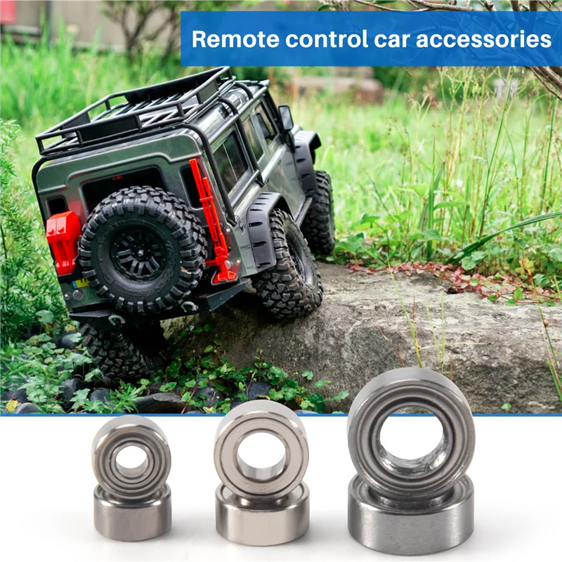 20 ชิ้นชุดแบริ่งลูกเหล็กสําหรับ Axial SCX24 90081 AXI00001 AXI00002 1/24 RC Crawler รถอะไหล่อุปกรณ์เสริม - Y44A