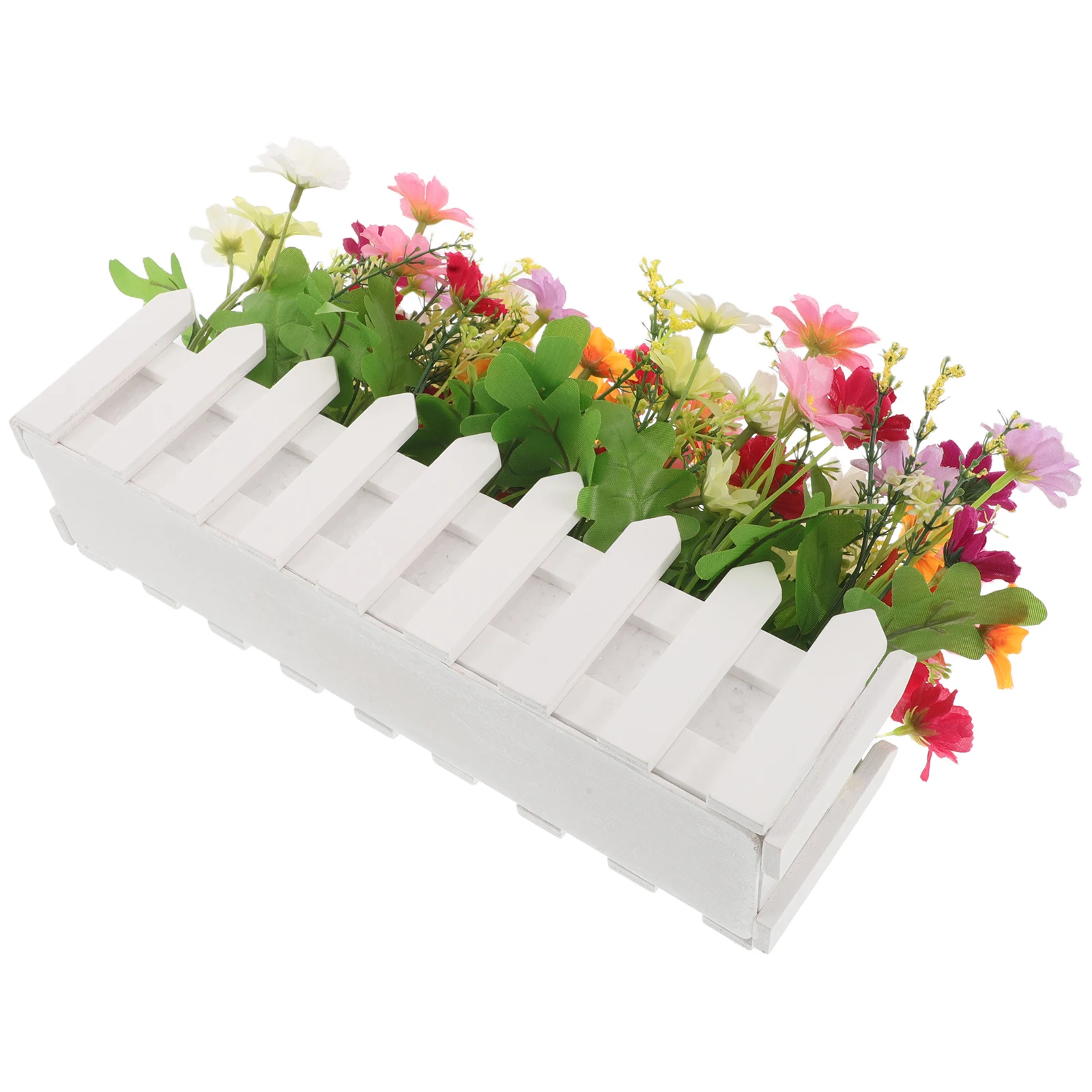 

Artificial Daisy Flowers Faux Flower Vines Decoration for Garden Wedding Centerpieces Porch Display Plastic Outdoor Flowers