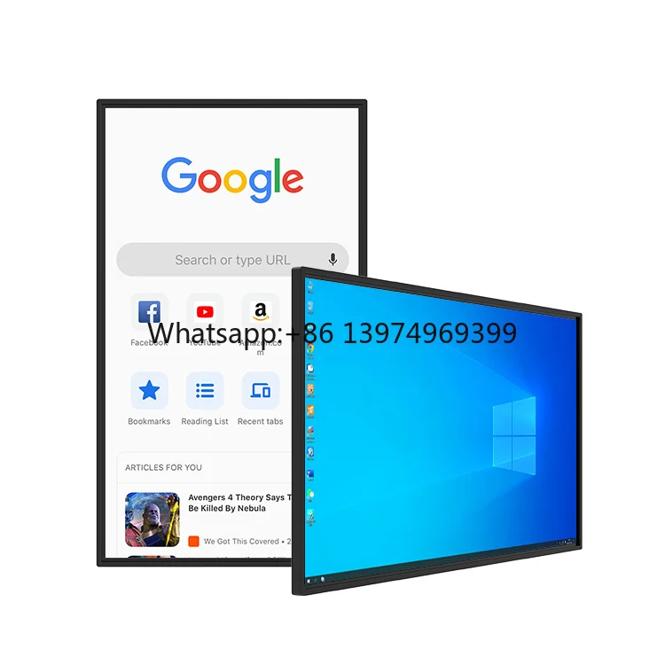 Wholesale Price 32 43 49 55 65 Inch Indoor Advertising Lcd Ultra-slim Wall Mounted Digital Signage Display Screen