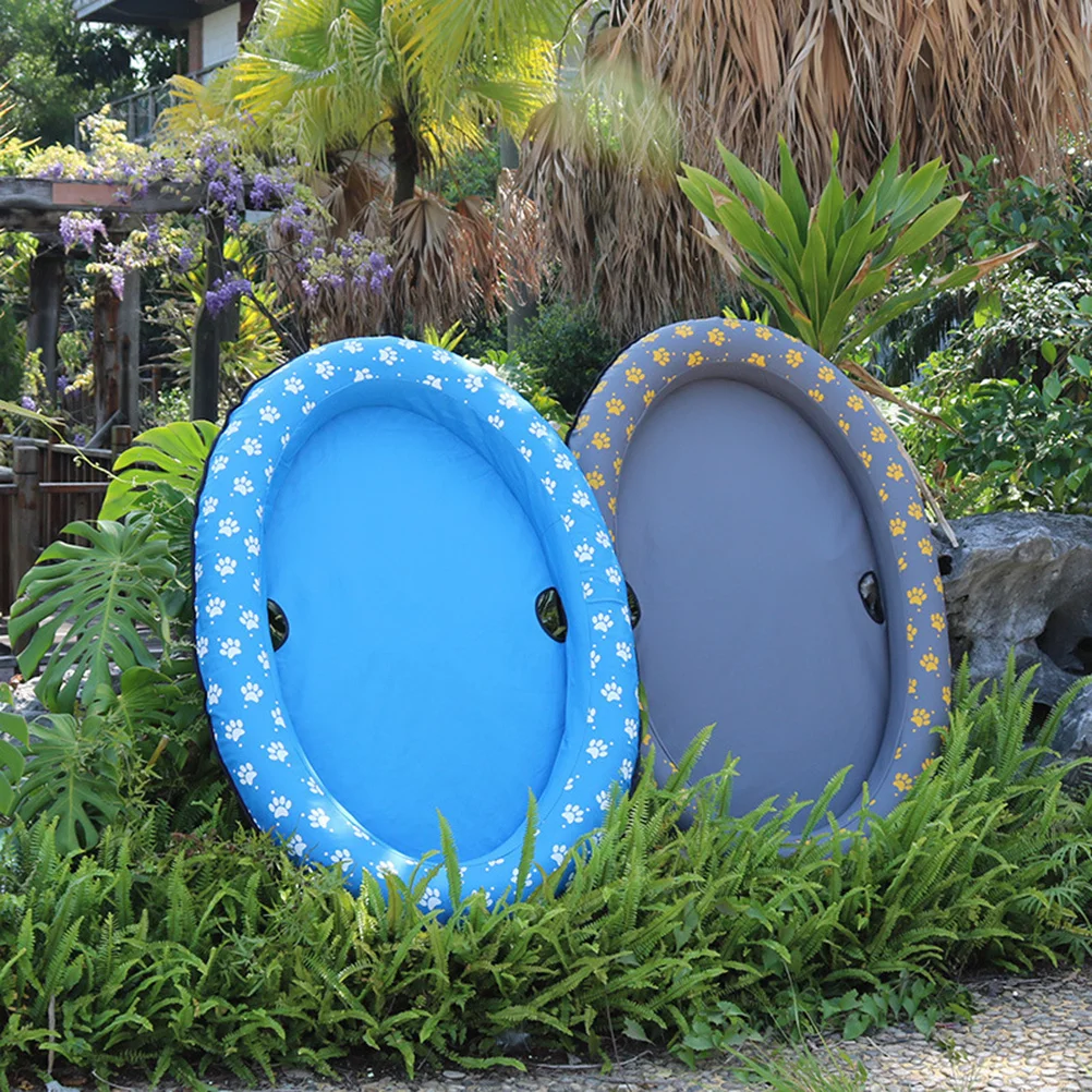 1Pcs Pet Foldable Inflatable Swimming Pool Portable Water Dog Cat Pool Outdoor Swim Mat Floating Mat