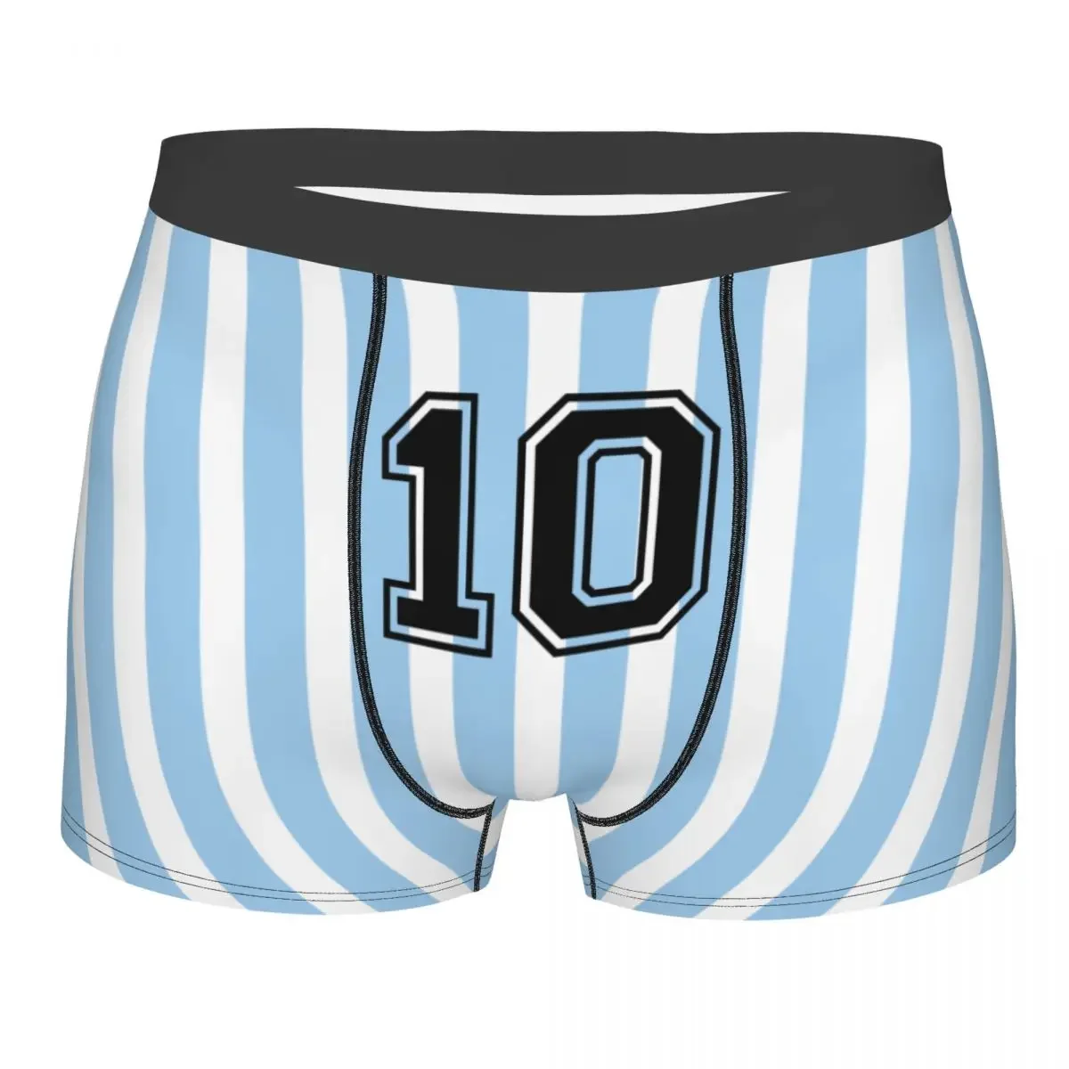 10 Ten Boxer Shorts For Homme 3D Printed Underwear Panties Briefs Stretch Underpants