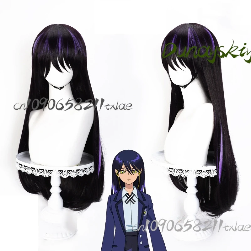 Mobile Suit   Nyaan Cosplay Costume Set - School Uniform Style Blue Dress  Wig Anime Mecha,Halloween Ready