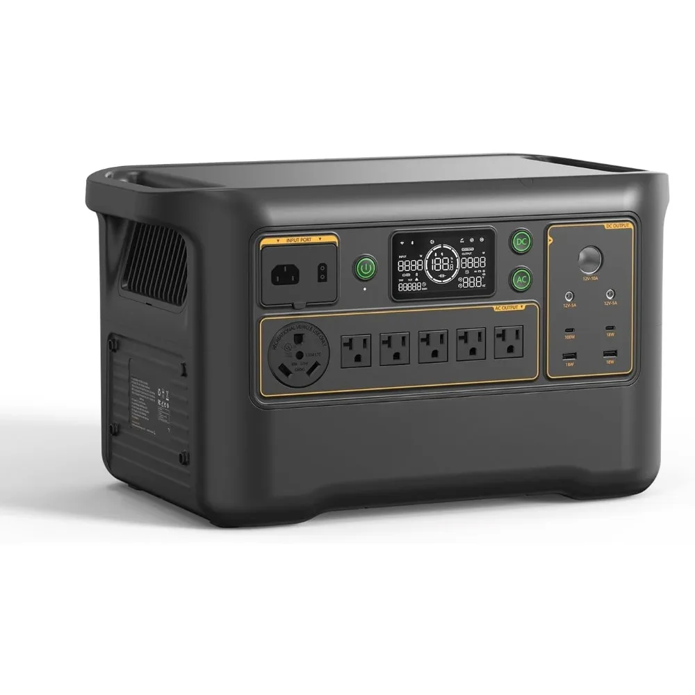 

Portable Power Station F3000LFP, 3072Wh Solar Generator, 3600W LiFePO4 Battery Home Backup, Fast Charging Lithium Battery