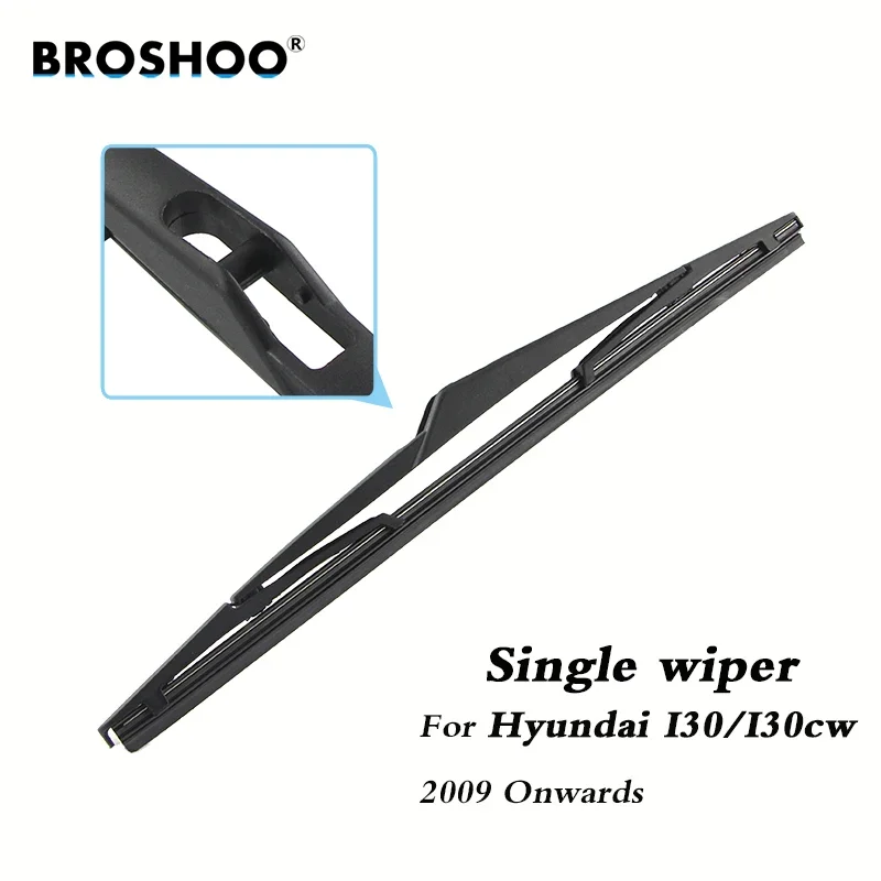 BROSHOO Car Rear Wiper Blades Back Windscreen Wiper Arm For Hyundai i30/i30CW Hatchback (2009-) 310mm,Windshield Auto Styling