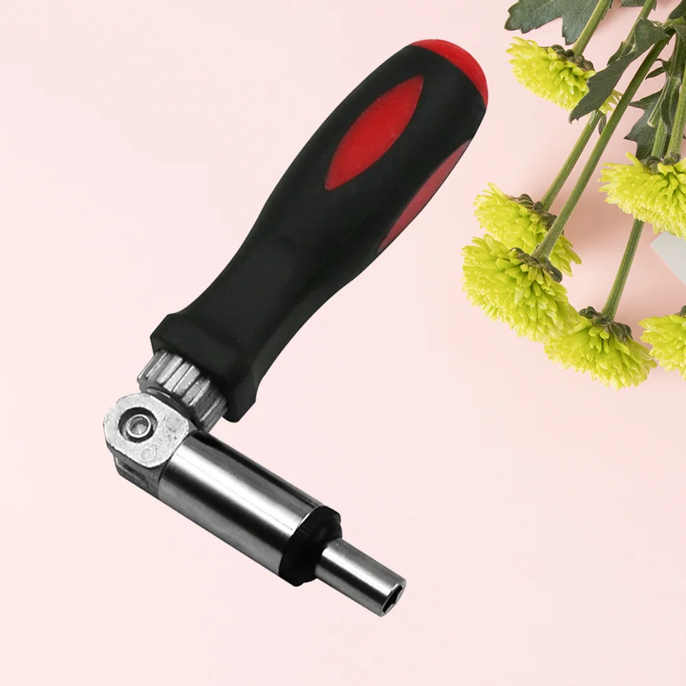 Multi Function Ratchet Screwdriver With Variable Angle Of 0-180 Degree And 1/4 Inch Inner Hexagonal Interface