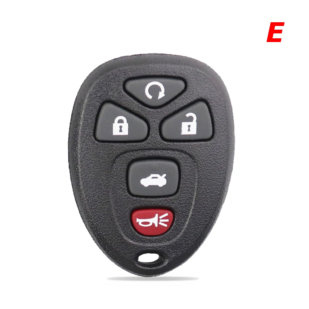 Cn014109 315Mhz Ouc60270 5/6 Knoppen Afstandsbediening Keyless Entry Auto Key Fob Voor Buick Chevrolet Cadillac Gmc Saturn (Geen Chip)