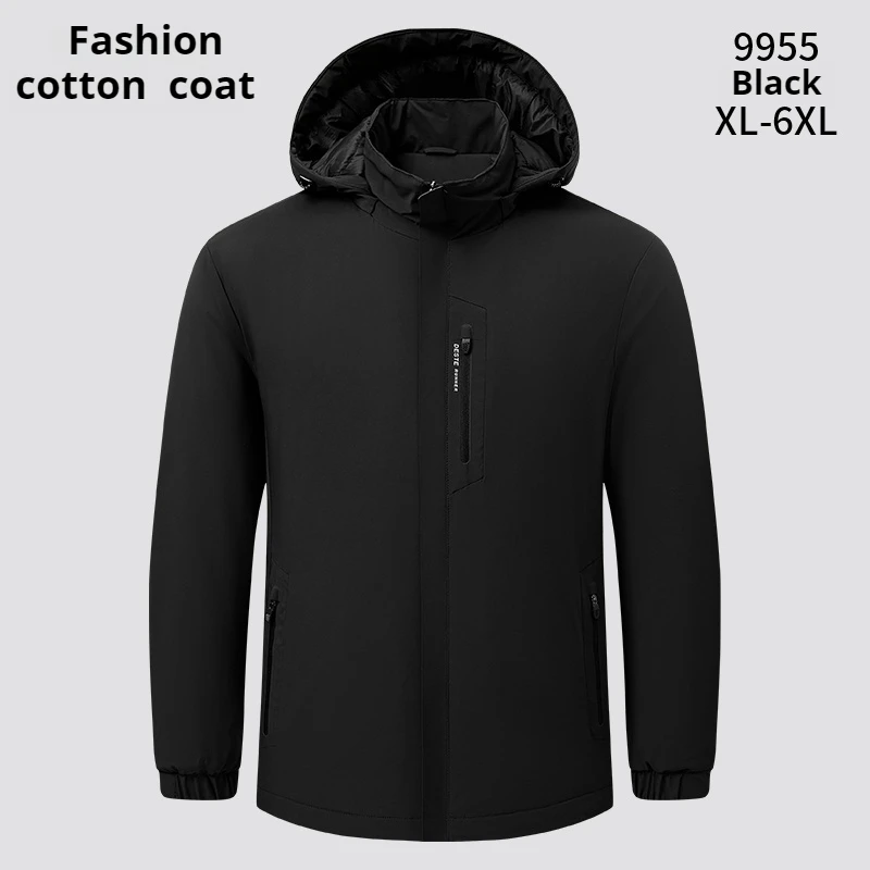 BoJsd  New Men Warm Cotton Coat Casual Sports Autumn Winter Men Stand-up Collar Warm Thickened Parka Men Jacket Cotton Clothes