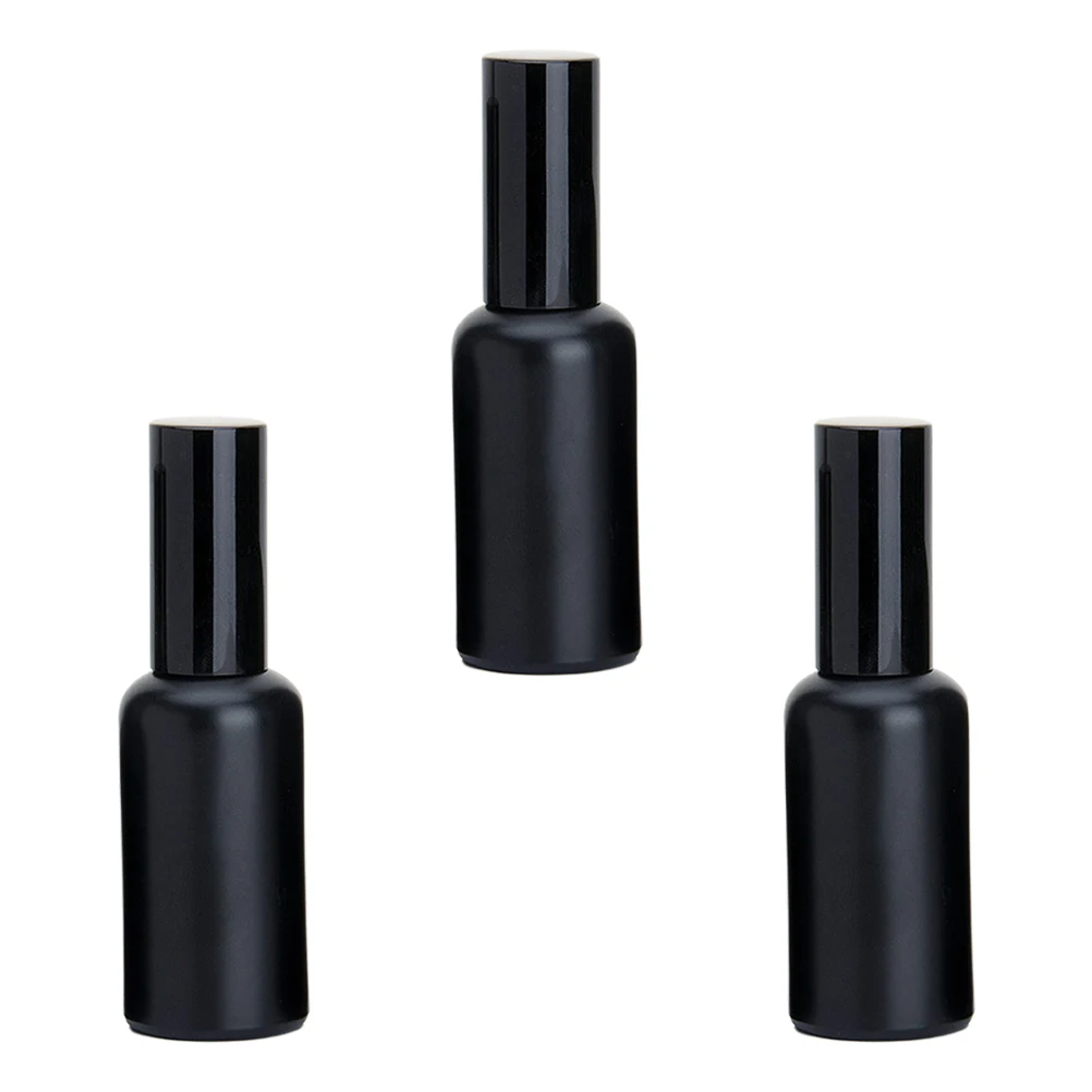 

3Pcs Glass Spray Bottles Perfume Essential Oil Empty Refillable Bottles for Travel Portable Sub Packaging Holder