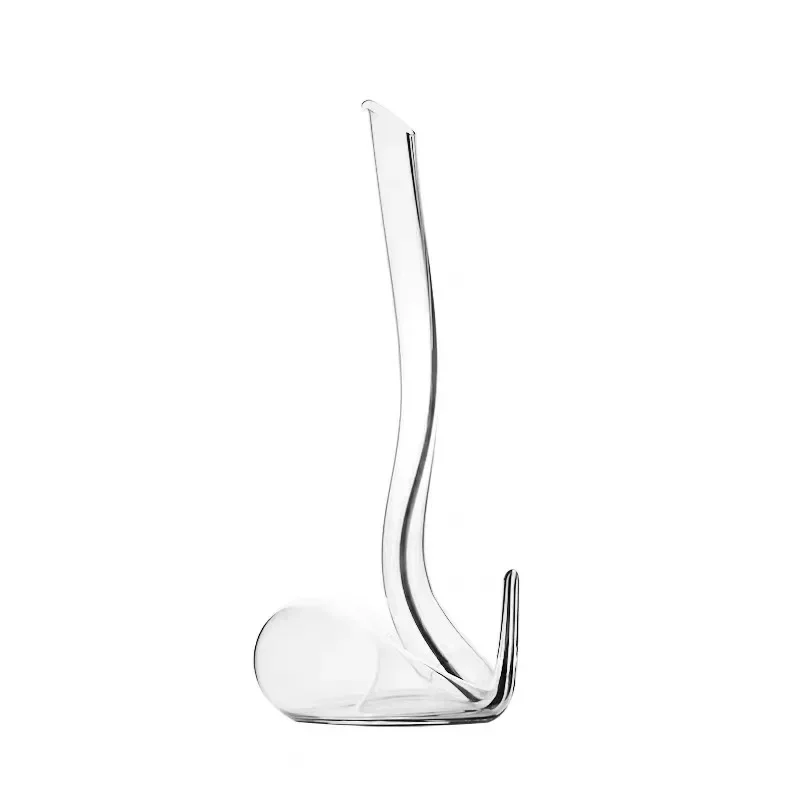 Crystal serpentine decanter, red wine dispenser, household wine, wine jug, light luxury wine set