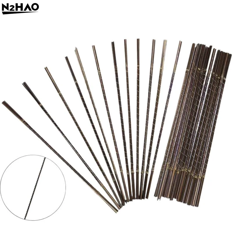 12/144pcs Jeweler Jewelry Carbon steel Cutting Saw Blades Set Handicraft Jewelry Design And Repair Gems Woodworking Hand Tools