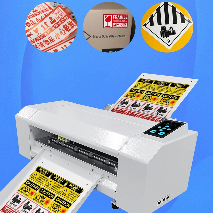 Digital A4 A3 A3+ Die Cutting Label Machine Vinyl Cutter Price Sticker Cutting Plotter