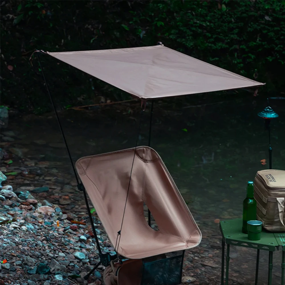 Moon Chair Sunshade Beach Chair Sunshade Folding Sunshade Lounge Sunshade Outdoor Chair Sunshade For Camping Fishing Beach