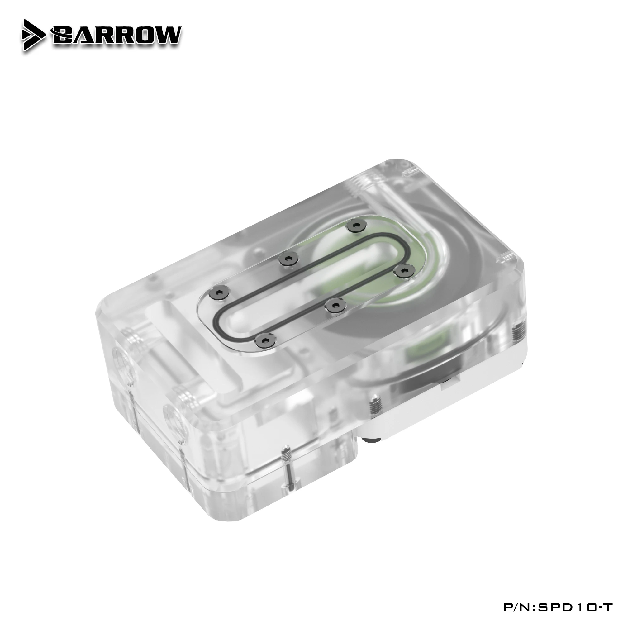 Barrow DC12V 10W PWM Water Cooler Integrated Pump Water Tank for ITX case MINI pump Reservoir Water cooling System SPD10-T