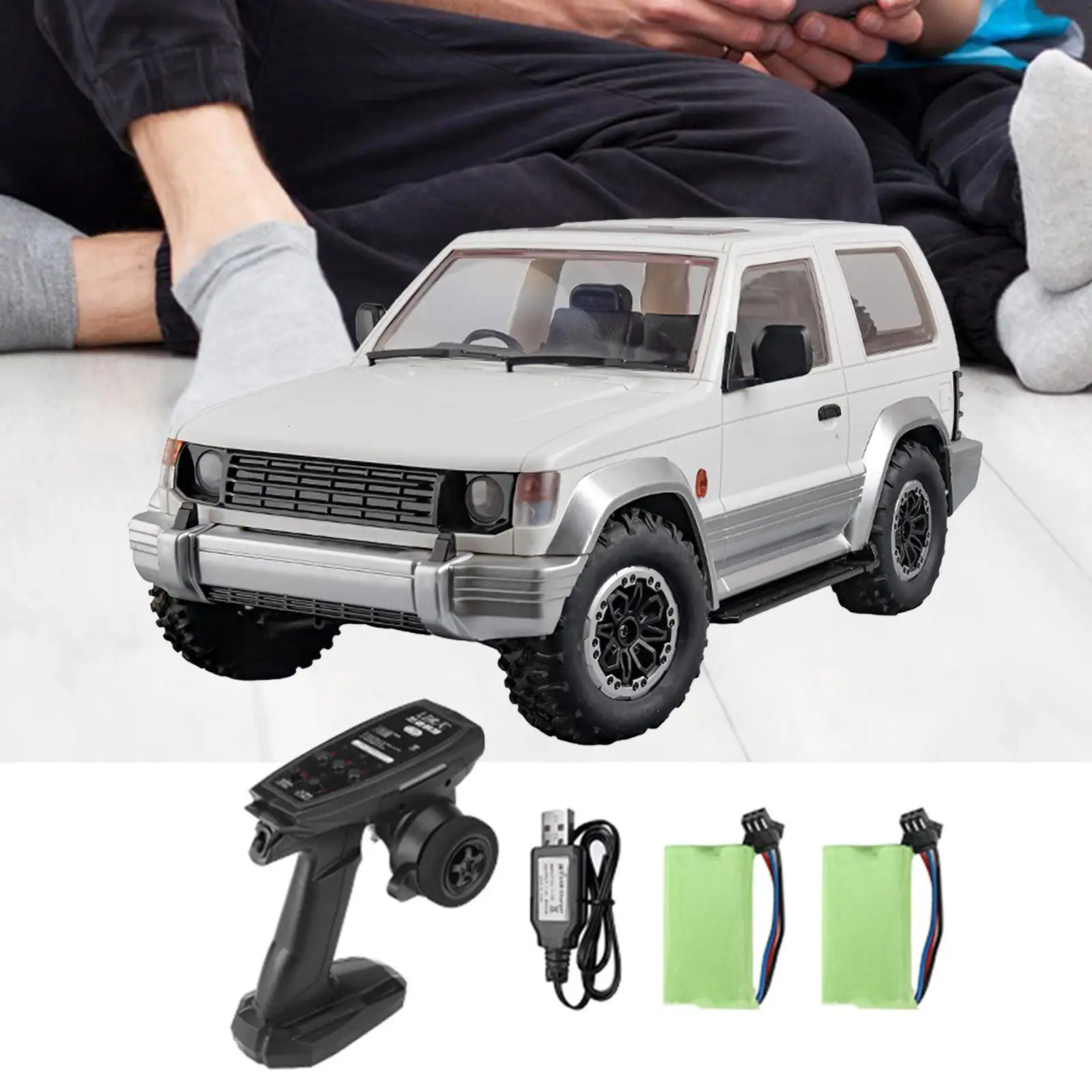 RC سيارة Ld1297 هواية نموذج قابلة للشحن معدن مقاوم للماء 1:14 مقياس RC سيارة محاكاة محرك السيارة الكلاسيكية لعبة السيارة الأعمار 14 + #3